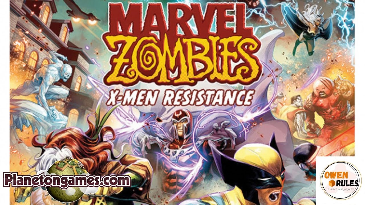 Partidaca a Marvel Zombis X Men Resistance con La jefa | Directo | Owen Rules