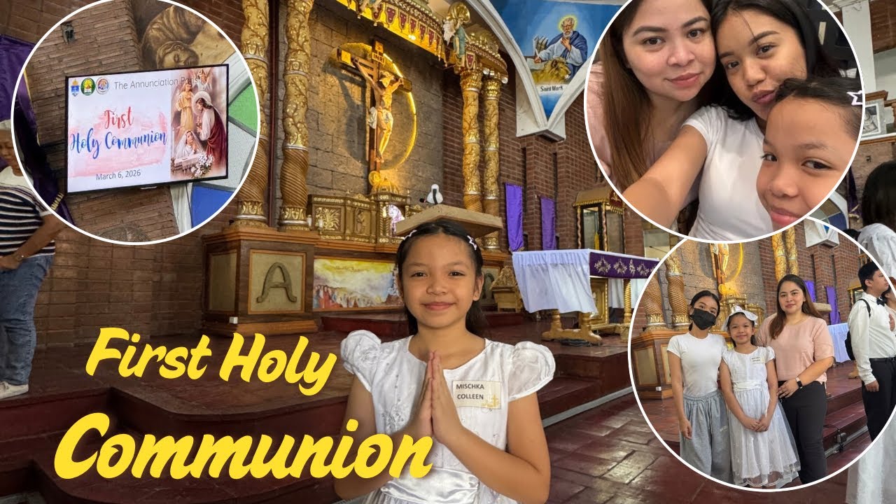 FIRST HOLY COMMUNION 🙏 