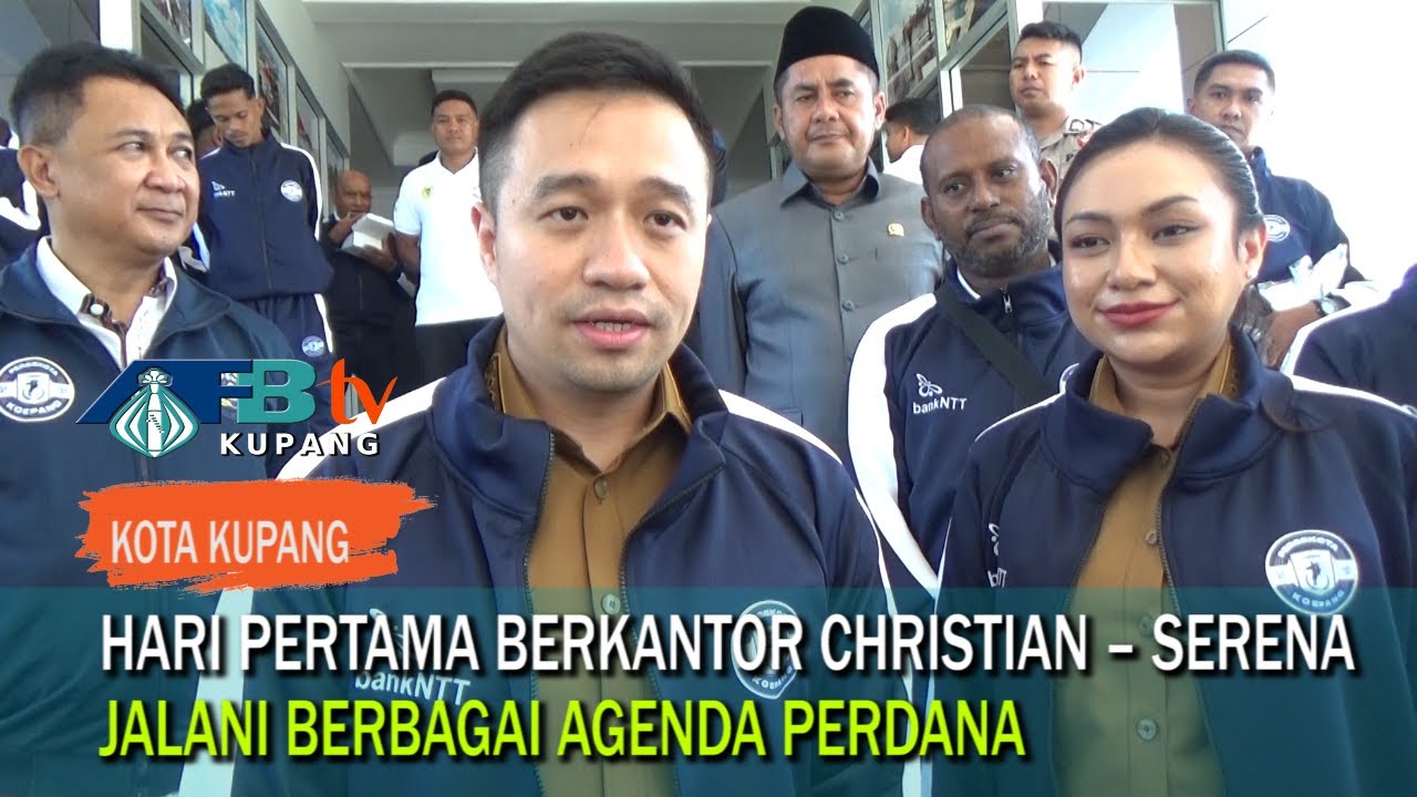 Hari Pertama Berkantor, Christian Widodo – Serena Francis Jalani Berbagai Agenda