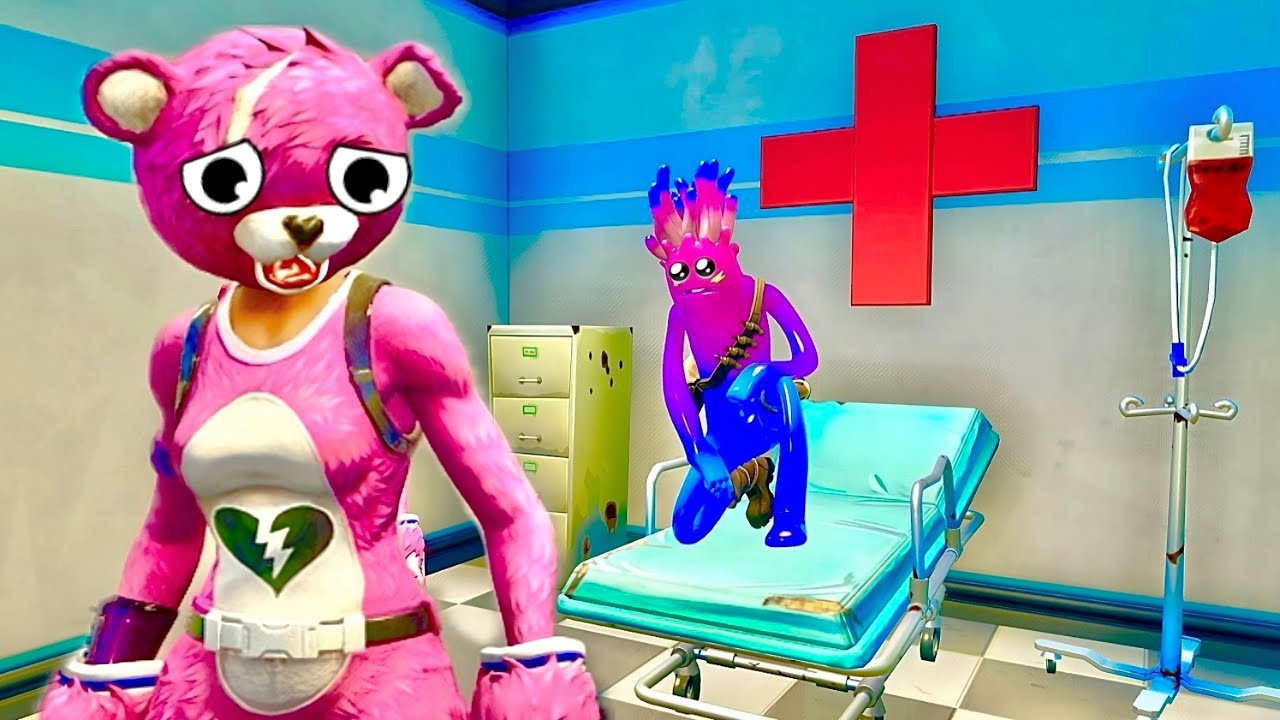 ¡PASAMOS 24 HORAS ATRAPADOS EN EL HOSPITAL DE FORTNITE! 😰🏥