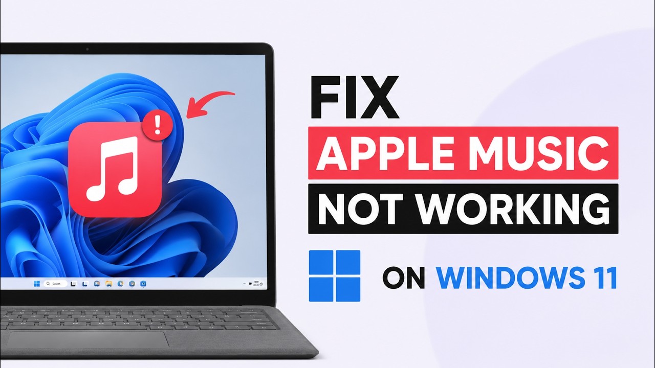 Как исправить неработоспособность приложения Apple Music в Windows 11