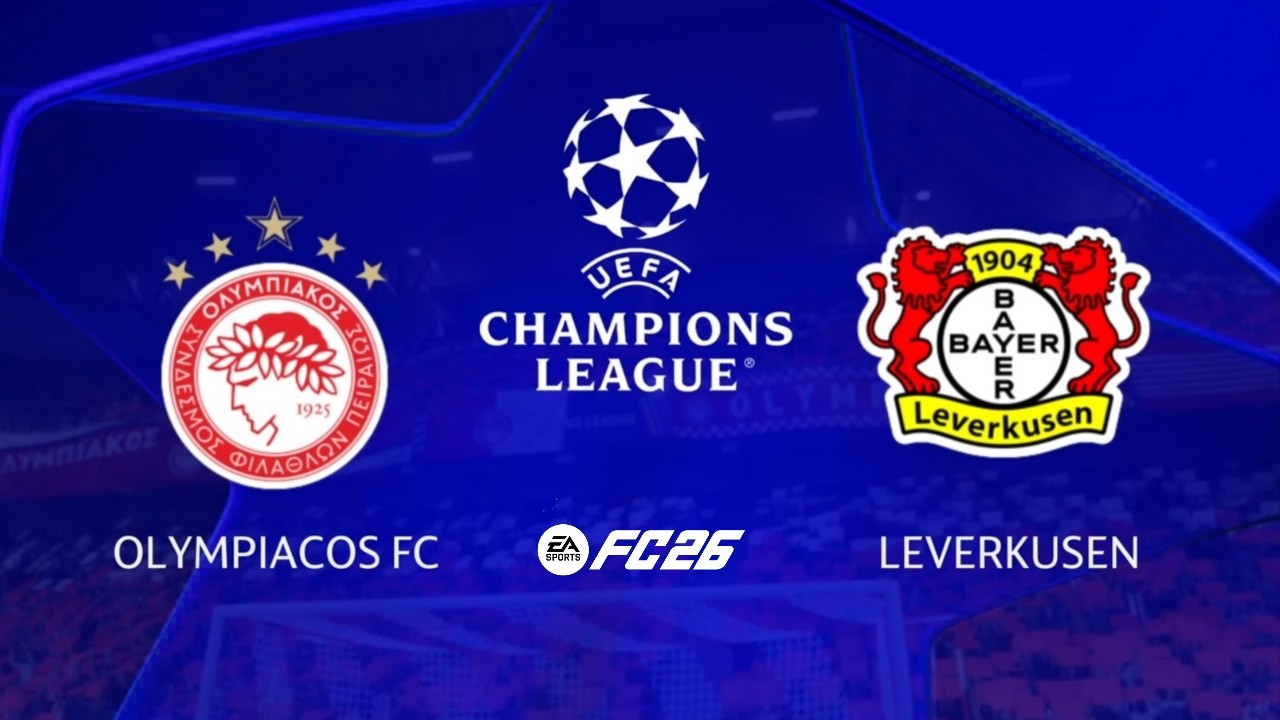 FC 26 | Olympiacos vs Leverkusen | UEFA Champions League