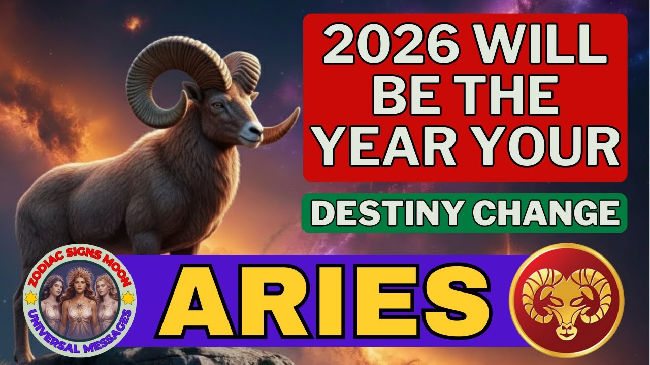 🚀Aries 2026 Will Be the Year Your Destiny Changes | Zodiac Signs Moon