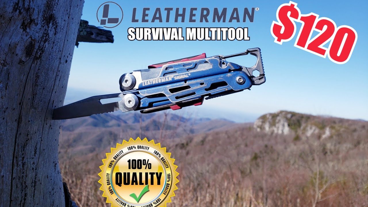 BEST SURVIVAL MULTITOOL!!! LEATHERMAN SIGNAL MULTI TOOL