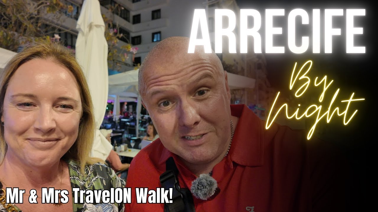 I Think Mrs TravelON was SHOCKED At The Things to do in Arrecife Lanzarote By Night! | A MUST VISIT!