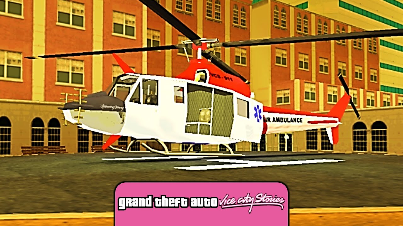 GTA VCS [OLD 100% Walkthrough] - Vehicle Mission: Air Rescue (Level 1-15)