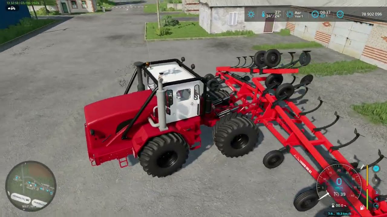 Farming Simulator 22.Фермерская рулетка или игра на случайноё карте.