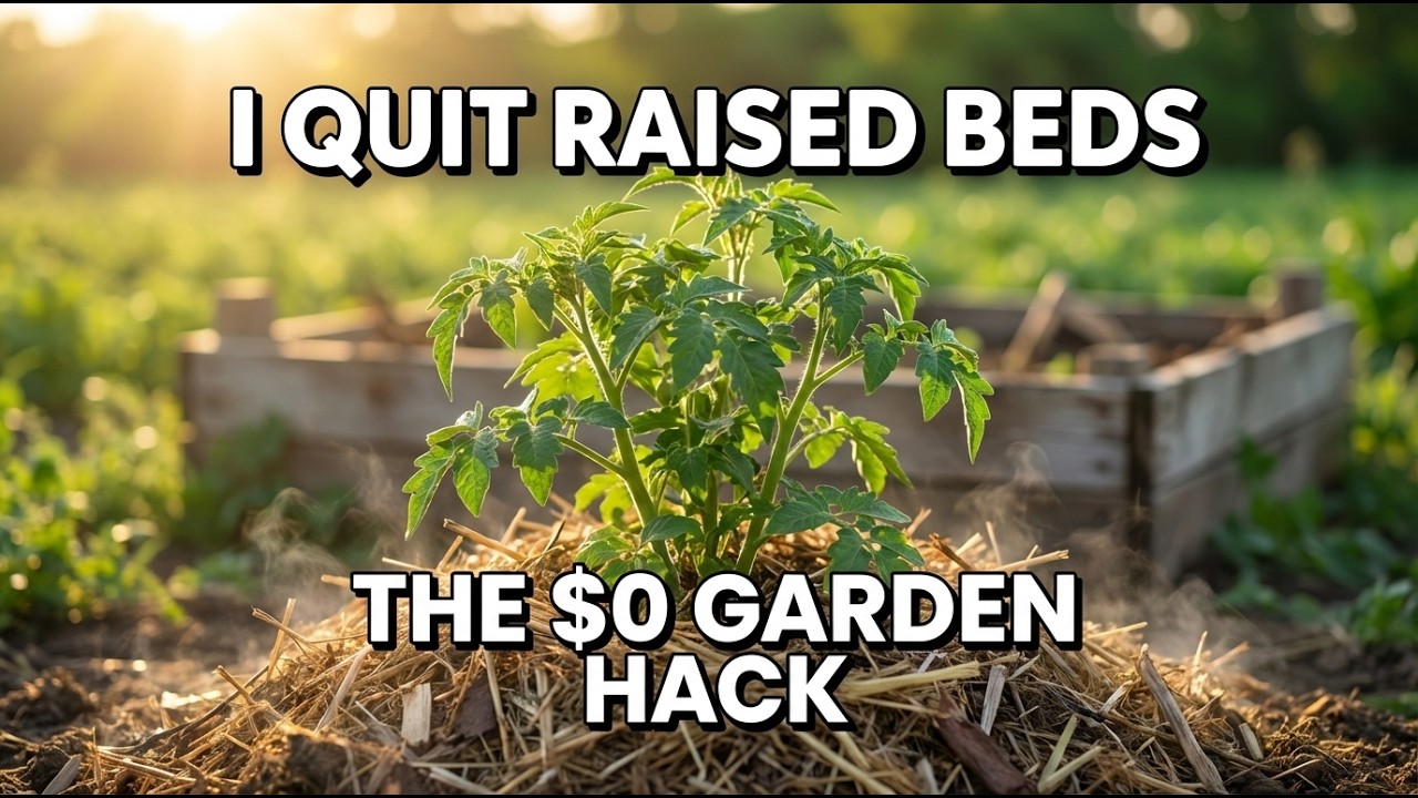 The $0 Garden That Killed Composting AND Raised Beds — Why Every Garden Store Hides This