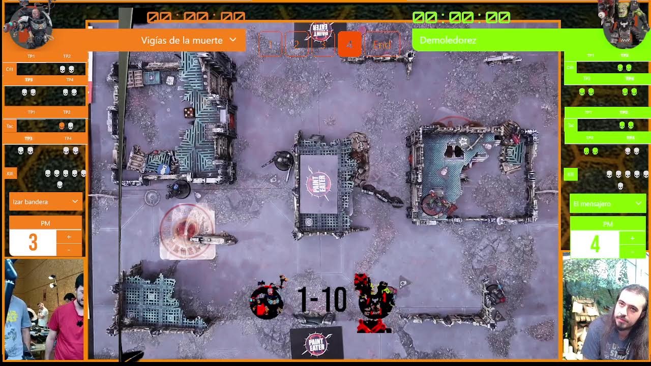 GRAND FINAL DEATHWATCH VS DEMOlEDOREZ TALAVERA KILL TEAM TORNEO POR EQUIPOS WARHAMMER 40000
