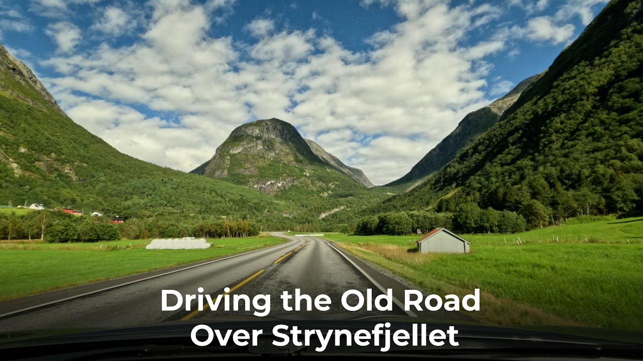 Driving the Old Road Over Strynefjellet | Driving Norway in Real Time 4K 50FPS