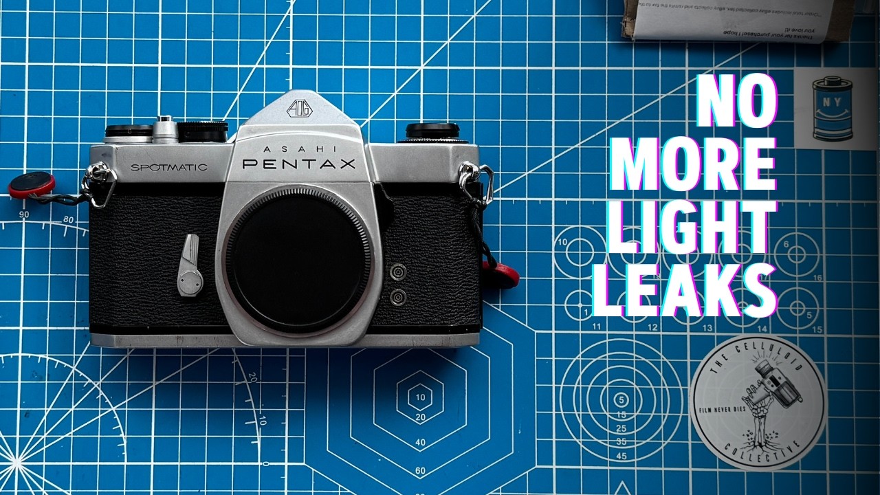 A beginners guide to fixing light leaks in your film camera | Pentax Spotmatic