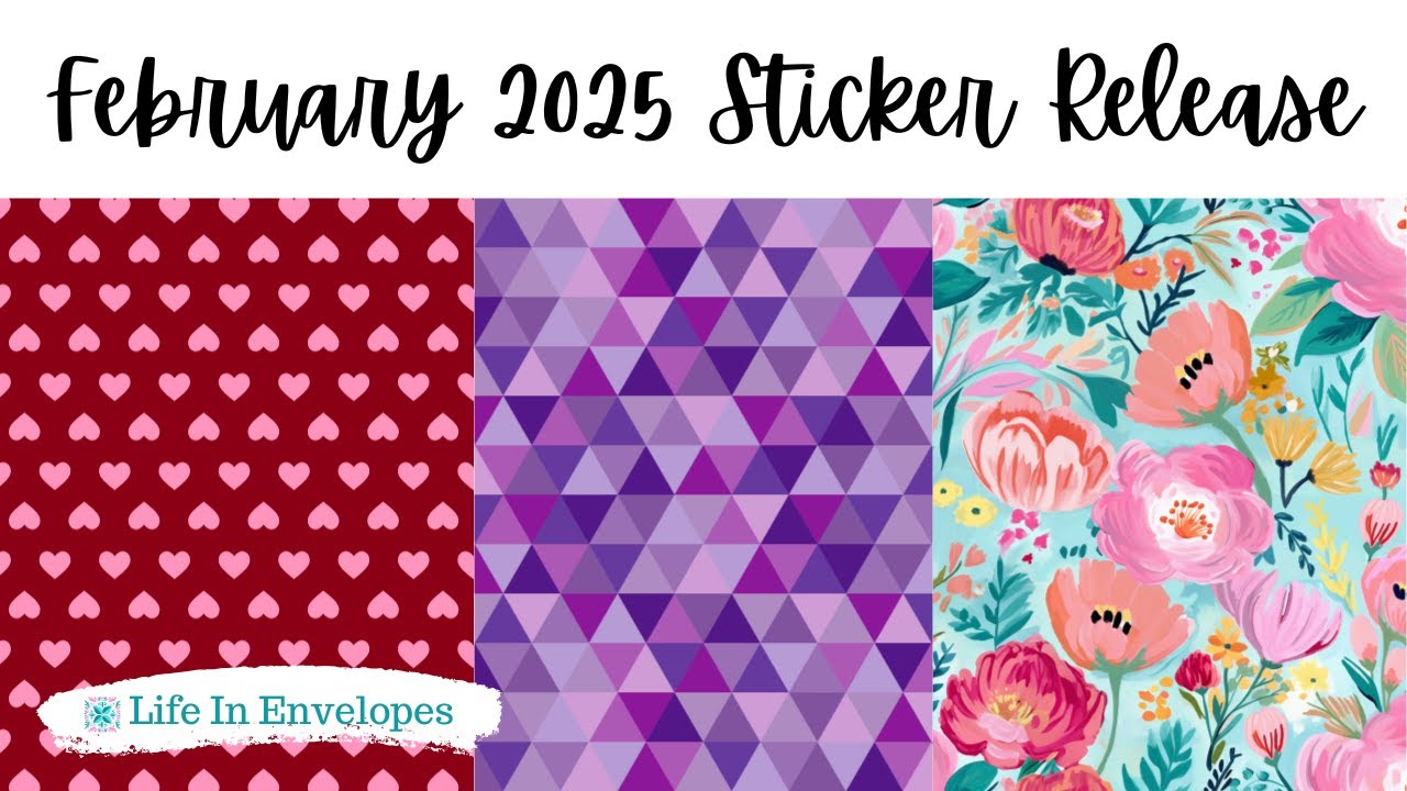 Feb 2025 Sticker Release / SMALL TBM BBP / FULL TBM BBP / EC / Classic Happy Planner / Universal