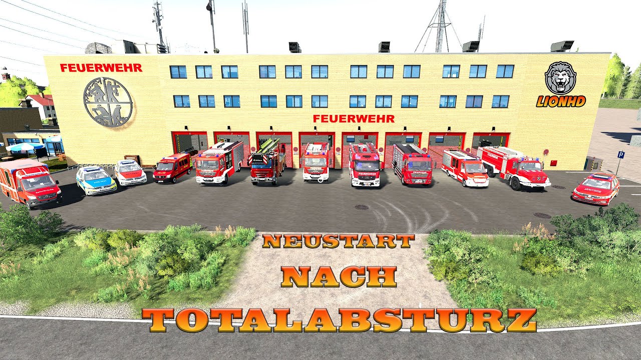 LS19 - Feuerwehr 🚒 Neubau nach Totalsturz 👨‍🚒 [PC]