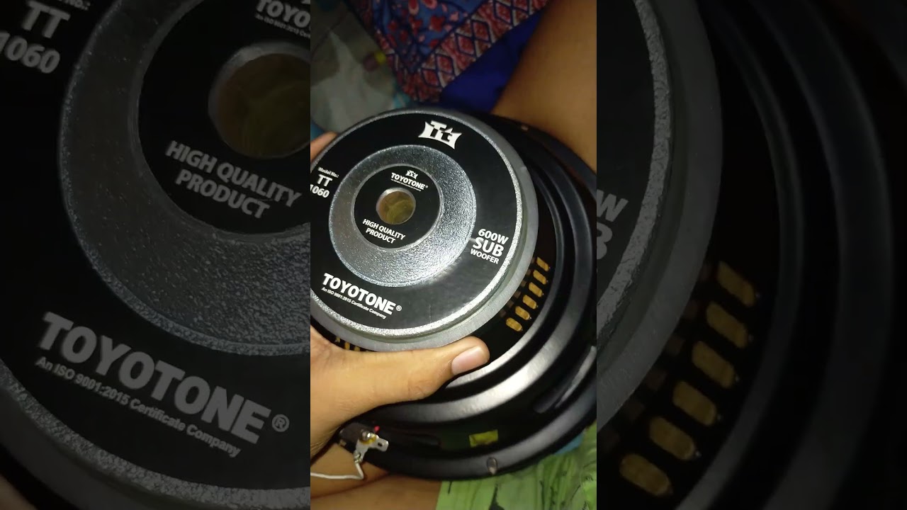 Big 120 mm magnet 10 inch subwoofer