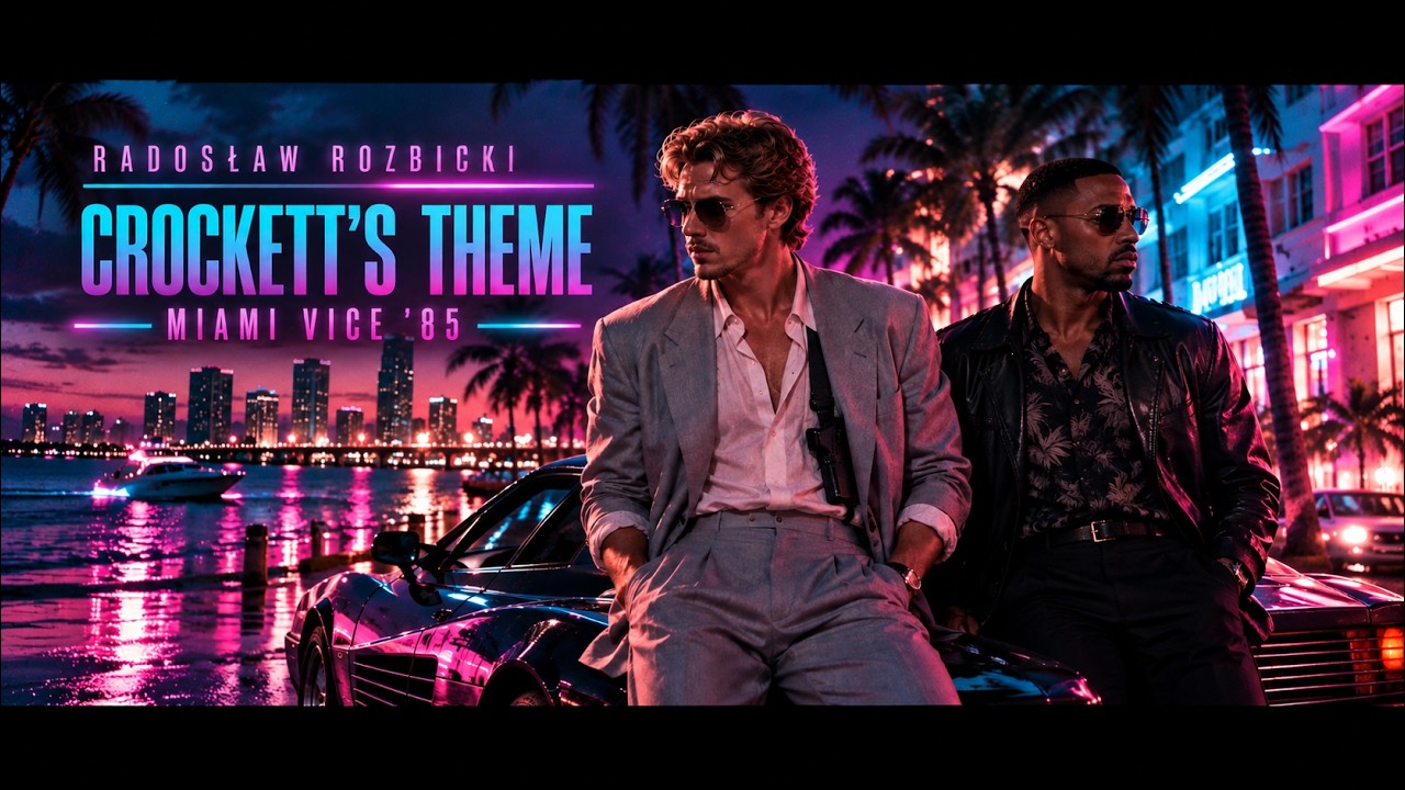 Radosław Rozbicki &ndash; Crockett's Theme [Miami Vice '85]  | Epic Orchestral Film Score