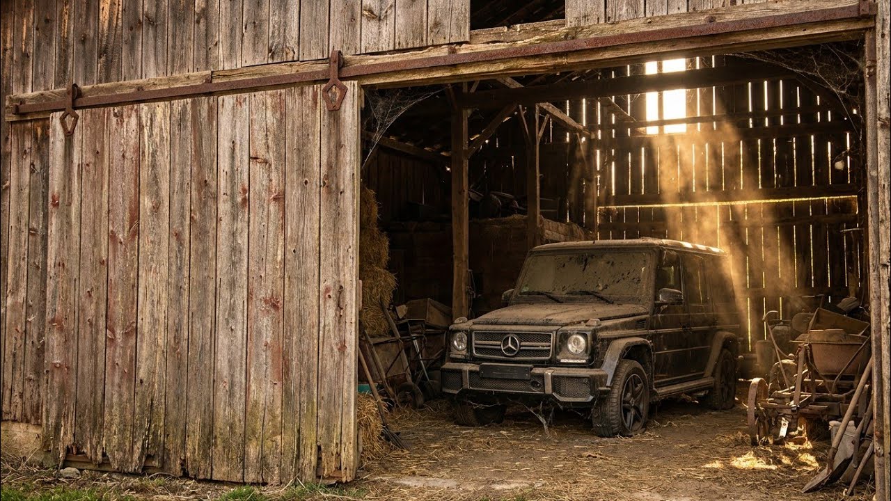 Found Abandoned Mercedes G-Wagon in a Barn - Full Restoration! (ASMR)
