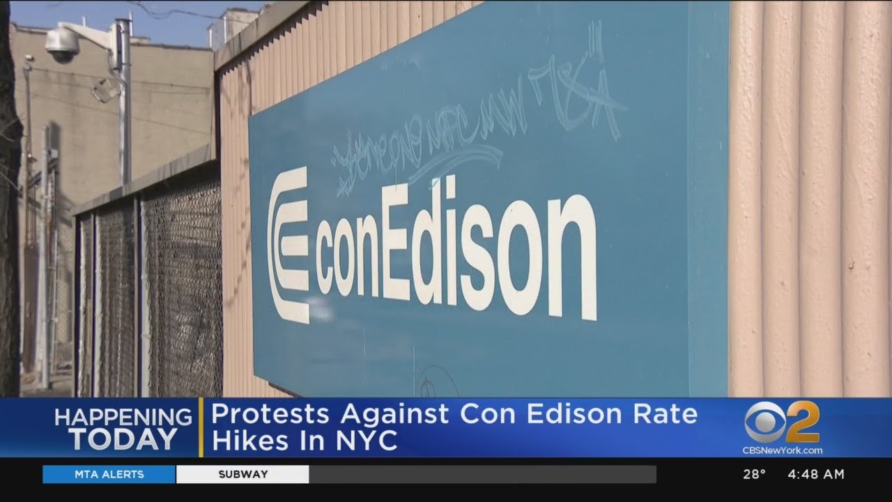 Customers Protest Con Ed Rate Hikes