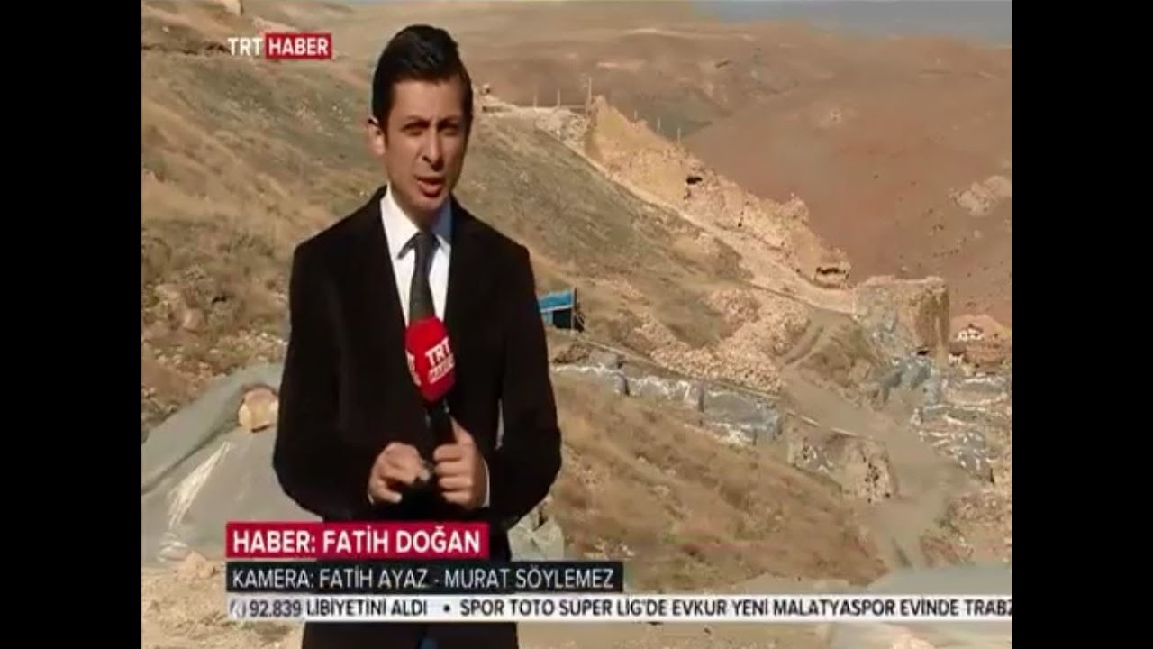 Bayburt Kalesi kazıları 11 Kasım 2018 TRT HABER