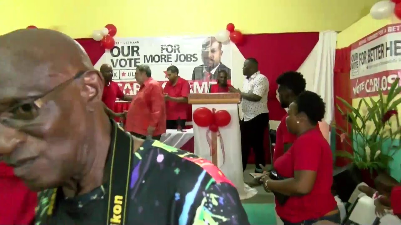 Up De Ting with Carlos James LIVE from Ulp North Leeward Youth Arm Launch