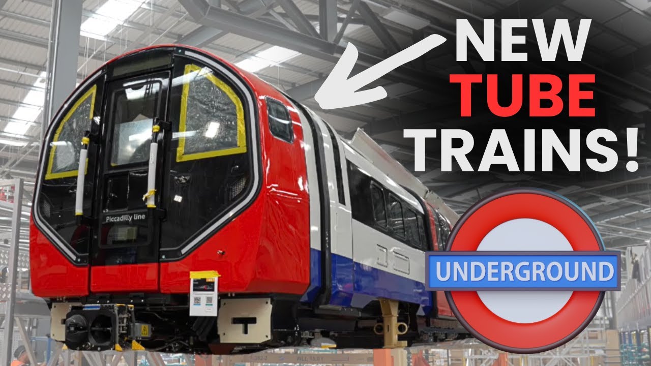 New Tube trains for the Piccadilly Line – inside the factory!