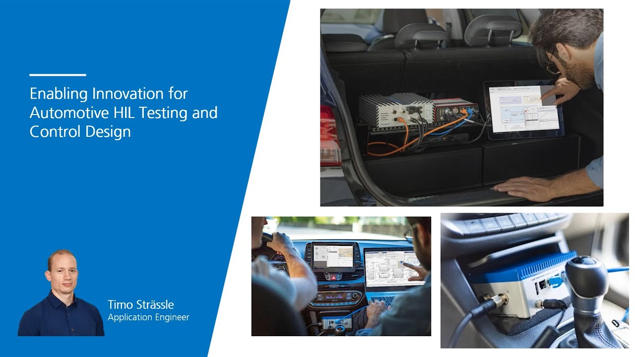 Enabling Innovation for Automotive HIL Testing and Control Design
