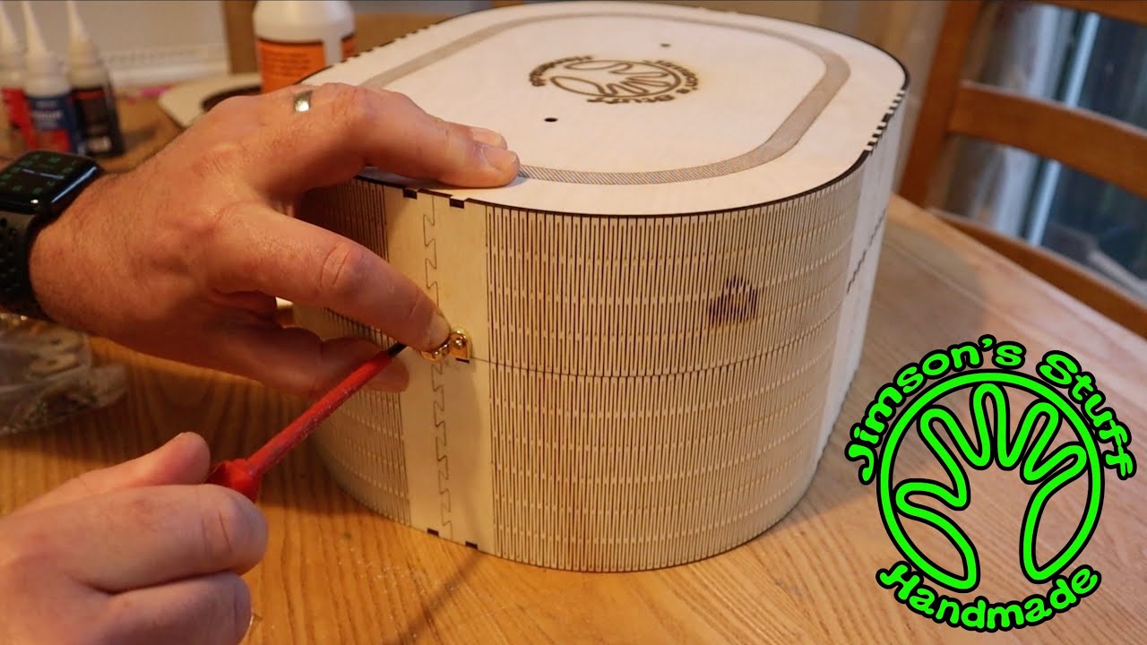 Custom  Box Build Using the XTool D1 Pro 20w Laser