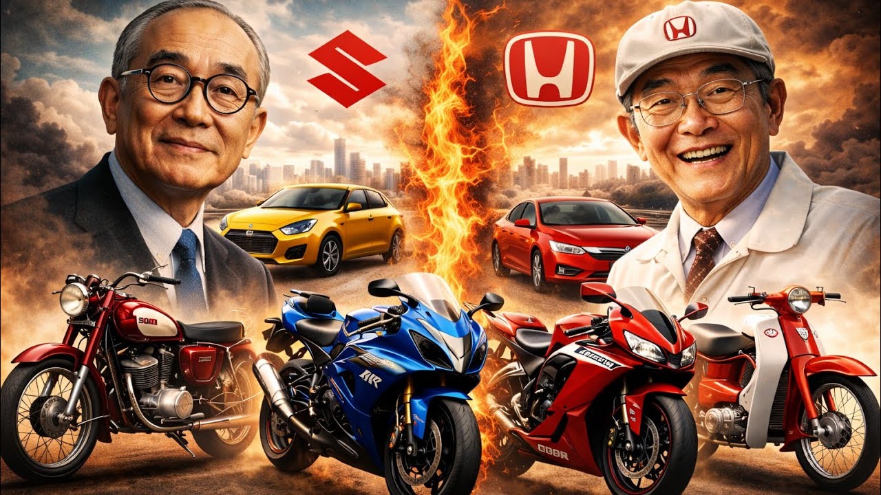 Two Dreamers, Two Empires: The History of Suzuki and Honda