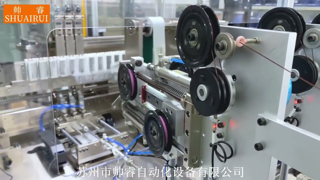 Brushless Straight Stator Winding Machine