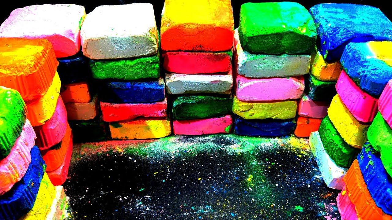 💗Speed up 💗 Gym Chalk ،satisfying #asmr#oddlysatisfying 