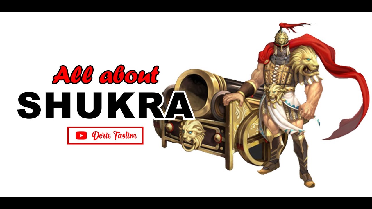 The Great Merchant - All About Shukra