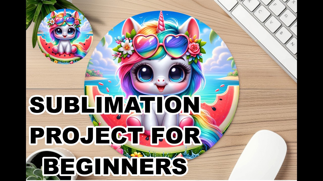 Easy Sublimation Mouse Pad Tutorial for Beginners