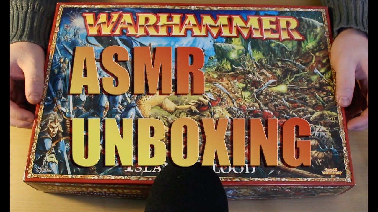 ASMR Warhammer Model Clipping & Building