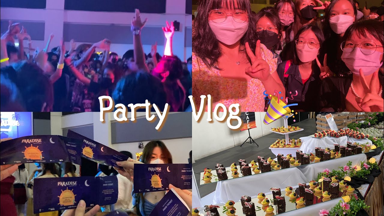 VLOG 41🌞 Taylor's university Orientation night & CNS vlog✨Clubbing on uni!🎉🎉