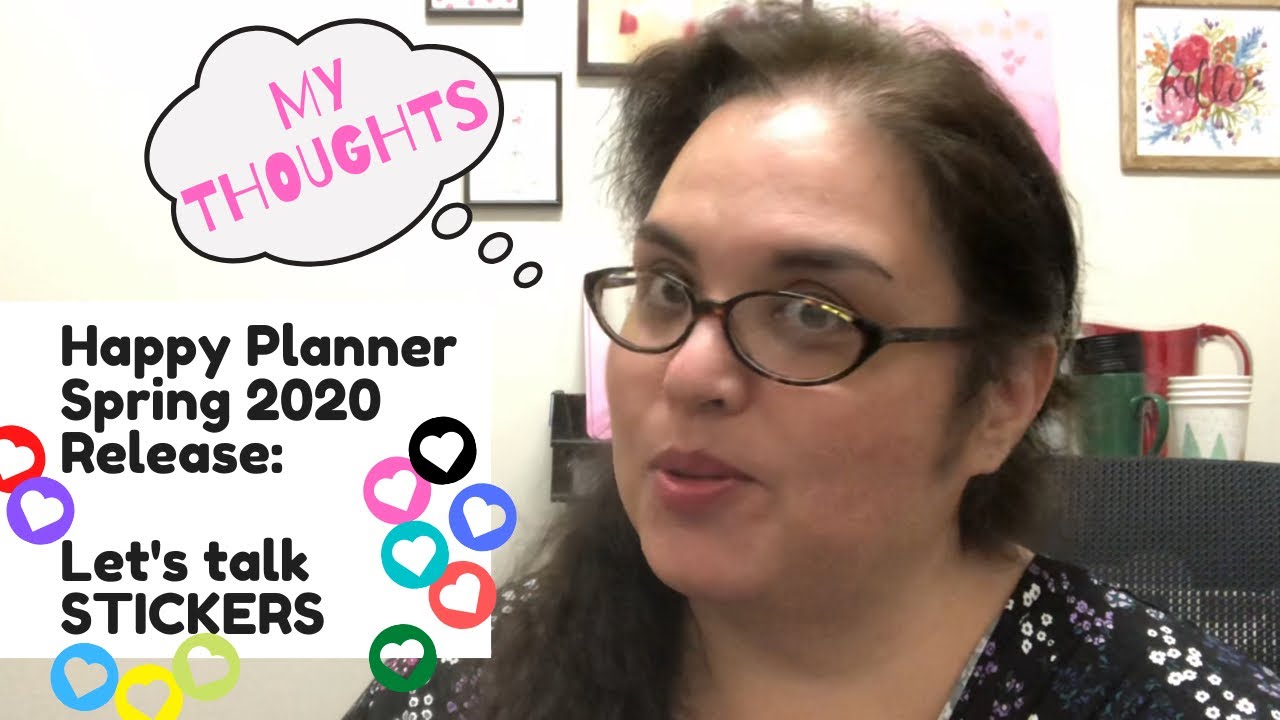 Happy Planner Spring 2020 Release: Let's Talk about STICKERS!