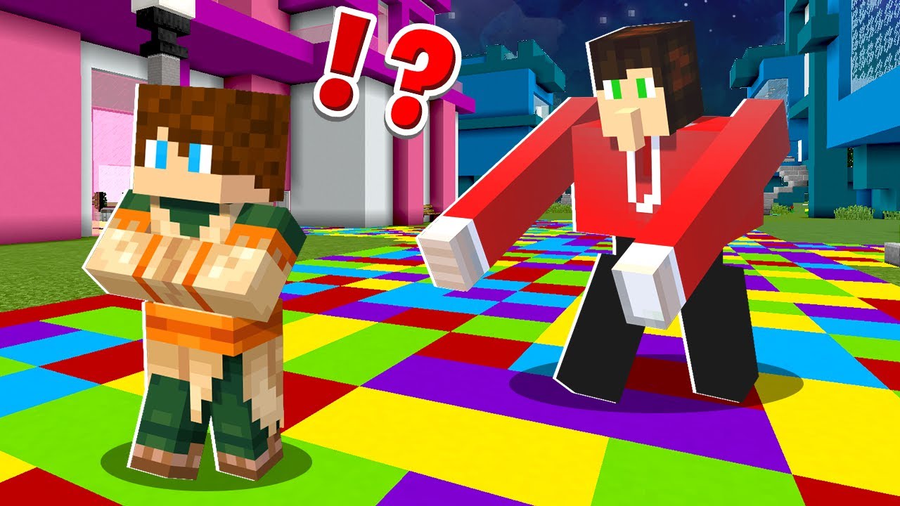 STRASZNA CZAROWNICA ZAMIENIŁA NAS W GOLEMA I VILLAGERA w Minecraft!