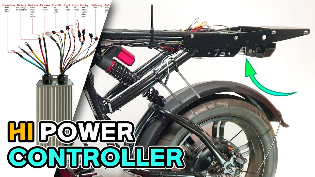 How to upgrade ebike High-power controller