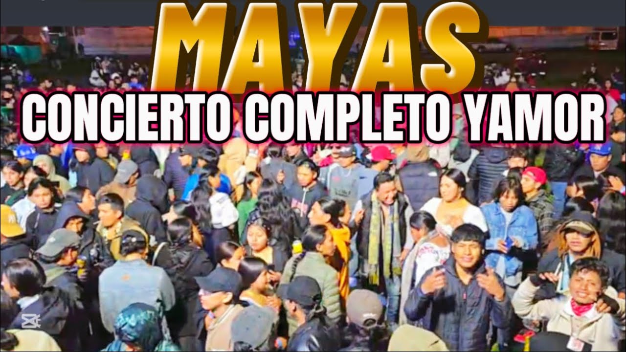 GRUPO MAYAS CONCIERTO COMPLETO EN YAMOR OTAVALO 2025