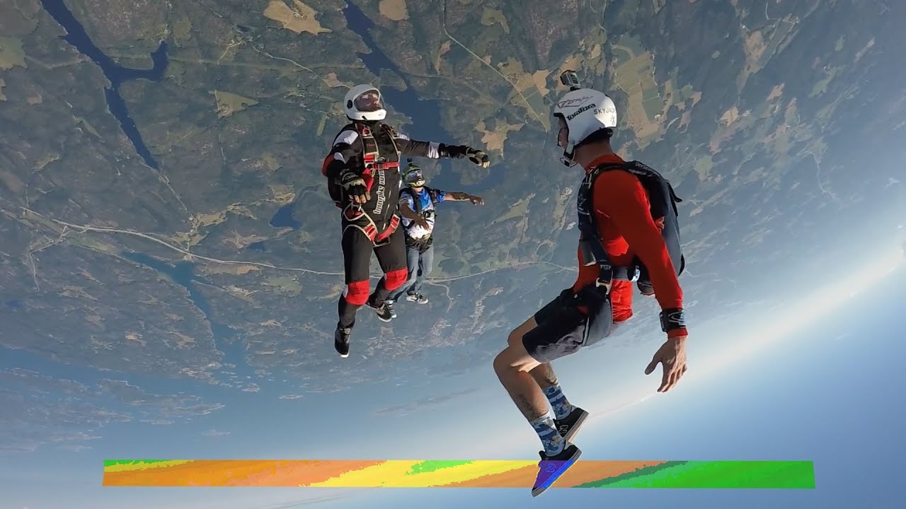 Skydiving & Psytrance #5 - featuring Sweden's Angleweek Light