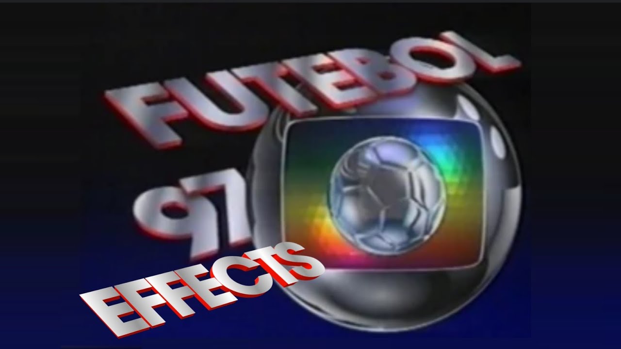 Futebol na Rede Globo Janeiro de 1997 effects