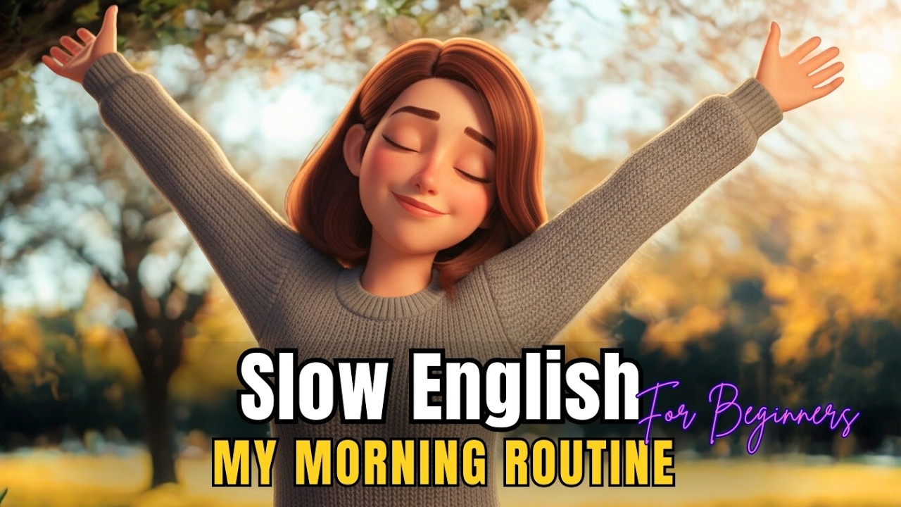 Morning Routine at Home | English Listening Practice (A2) For Beginners