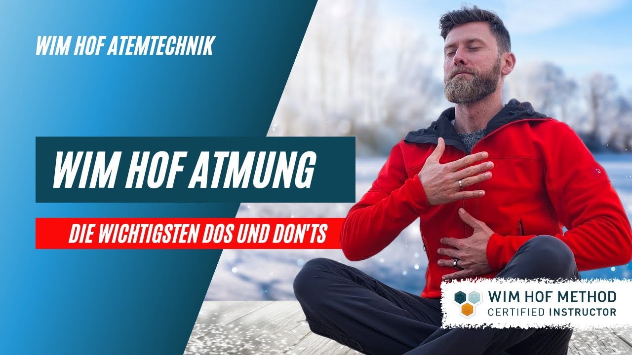 WIM HOF ATMUNG ANLEITUNG | Die wichtigsten Dos und Don'ts vom Wim Hof Instructor Rolf Duda erkl&auml;rt