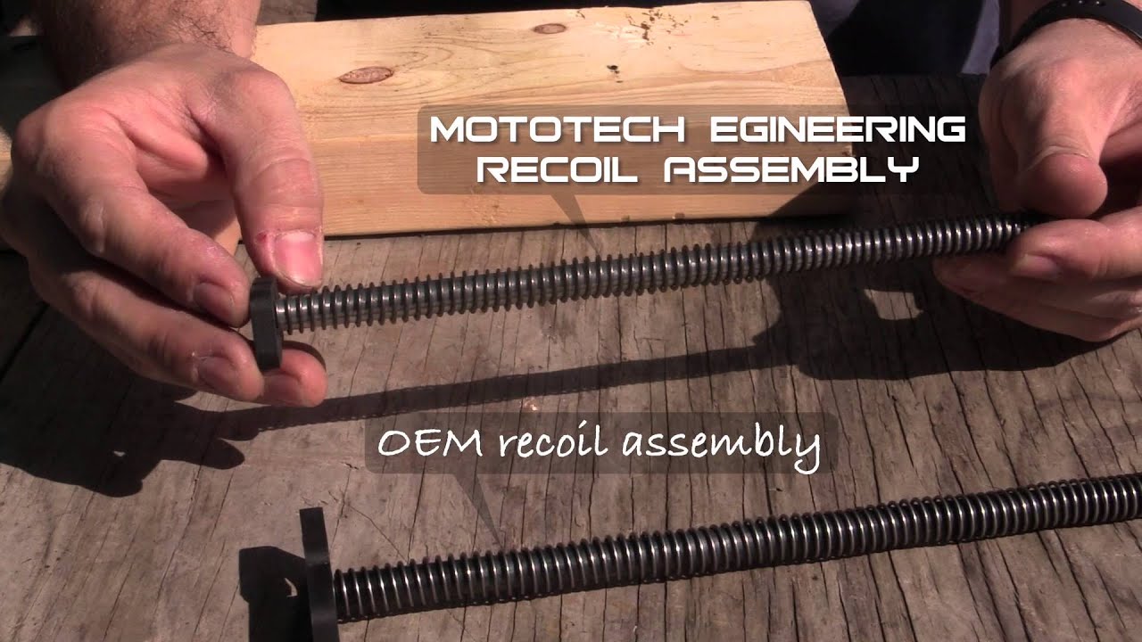 Mototech Recoil Assembly Demo