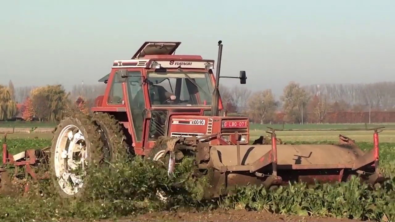 Landb. Taelman - Pecq - Fiatagri 100-90 - Dewulf R6000