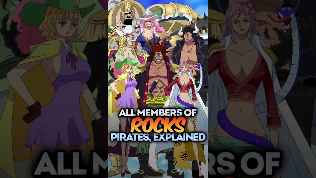 Все 17 членов команды &laquo;Пираты Рокса&raquo; в One Piece, объяснили #onepiece