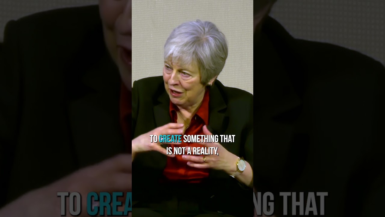 Тереза ​​Мэй о социальных сетях, искусственном интеллекте и психическом здоровье.