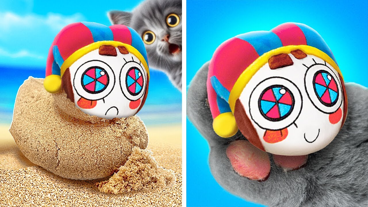 Meu Gato Encontrou Pomni 😻🤡 Melhores Truques e Gadgets para Donos de Animais