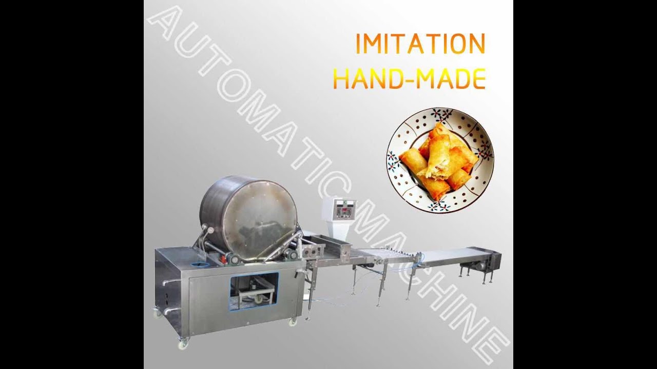 Automatic pancake making machine pancake maker Spring roll machine Injera making machine