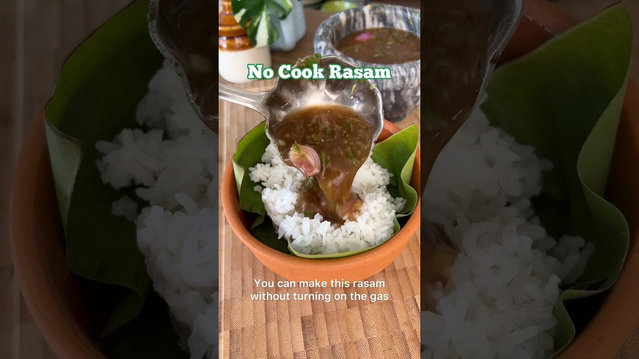 No Cooking , No Gas Pachai Puli Rasam !!! 10 minute summer recipe which boost digestion