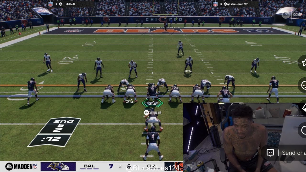 Blueface Went LIVE Playing Madden on Valentine’s Day 👀 Chat Was Confused (2/14/26)