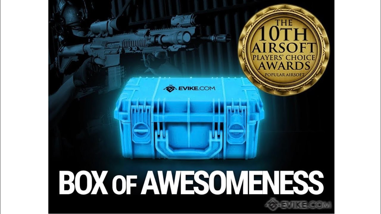Evike Box of Awesomeness “Flash Edition” Happy New Year Mystery Box Unboxing! (First Ever)